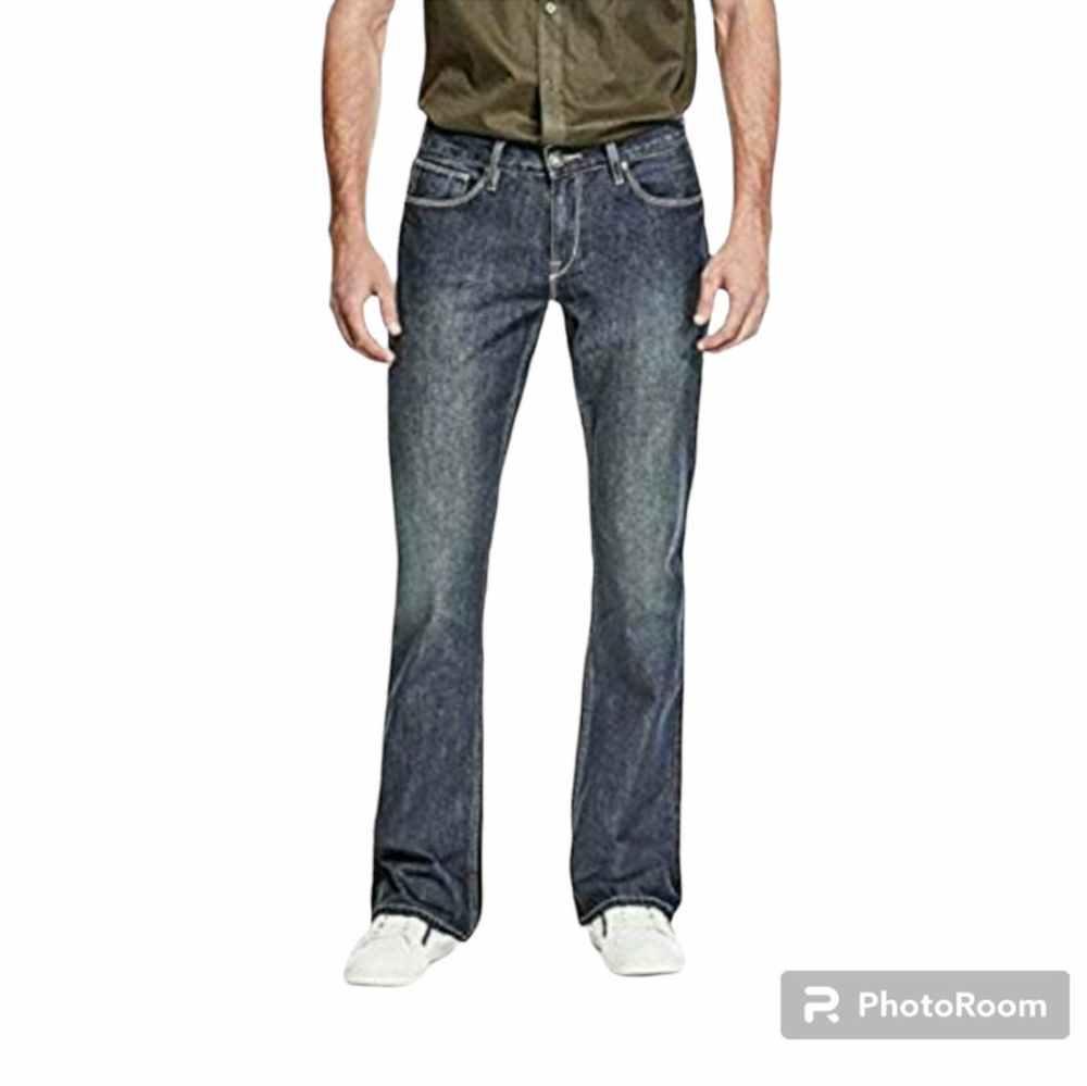 ⭐HP⭐ GUESS Men's Marcus Fit Relaxed Boot Jean's - EUC